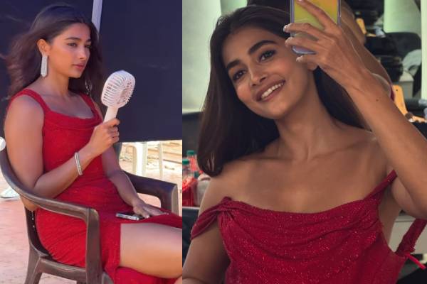 Monica-வாக மாறிய பூஜா ஹெக்டே!! ஷூட்டிங் ஸ்பாட் வீடியோவை வெளியிட்ட நடிகை.. | Making Of Monica Song Pooja Hegde Post Video Viral