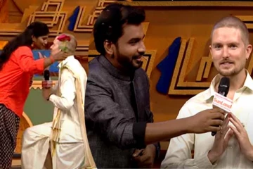 Tamizha Tamizha: பார்த்த முதல் நாளே இங்கிலீஷ் பட முத்தம்! காதலன் செயலை அரங்கத்தில் போட்டுடைத்த காதலி