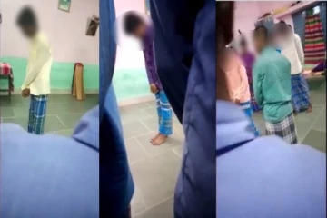 ஜூனியர்களை அடித்து துன்புறுத்திய சீனியர்கள் - வைரலாகும் வீடியோ