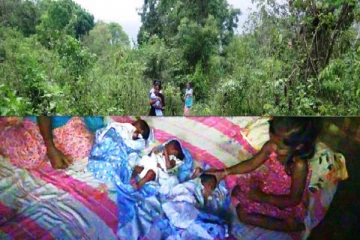 நடுக்காட்டில் மூன்று ஆண் குழந்தைகளை பிரசவித்துள்ள தாய்: விடுத்துள்ள கோரிக்கை