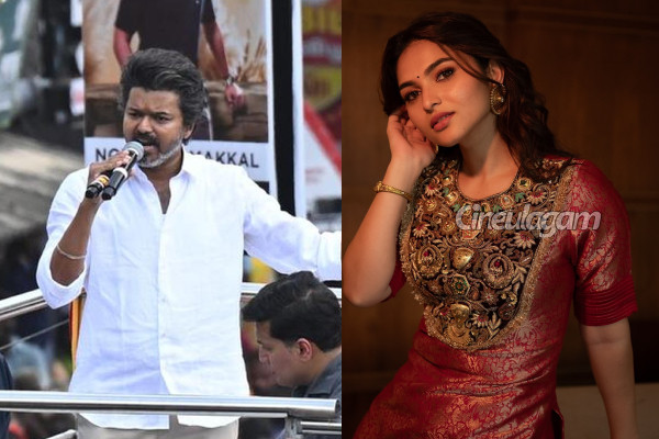 விஜய்யை தாக்கி பதிவிட்டாரா நடிகை கயாடு லோஹர்.. சர்ச்சைக்கு அவரே விளக்கம் | Karur Stampede Kayadu Lohar On Fake X Tweet