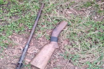 கட்டுத்துவக்கு வெடித்ததில் வயோதிபரொருவர் படுகாயம்