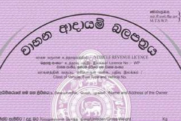 රට පුරා වාහන ආදායම් බලපත්‍ර ලබා ගැනීම සඳහා - හෙට සිට ක්‍රියාත්මක වන විශේෂ නීතිය මෙන්න
