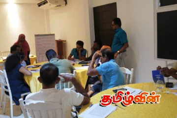 ஊடகவியலாளர்கள் மற்றும் சமூக செயற்பாட்டாளர்களின் கருத்துக்கள் மற்றும் யோசனைகளை பெறும் கலந்துரையாடல்