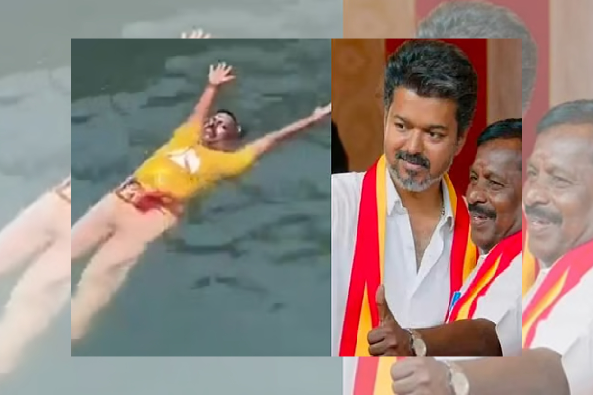 தண்ணீரில் மிதந்த தவெக எம்எல்ஏ | Tvk Mla Karuppiah Found Floating In A Well