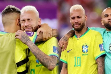 உலக கோப்பை கணிப்புகள் பொய்த்து போனது...கண்ணீர் விட்டு அழுத நெய்மர்! கனவை தவறவிட்ட பிரேசில்