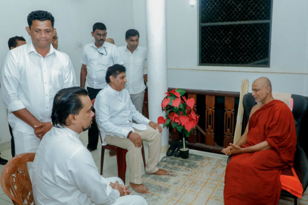 கேபிள் கார் விபத்தில் உயிரிழந்த பிக்குகளுக்கு சஜித் அஞ்சலி | Sajith Tribute Monks Died In Cable Car Accident