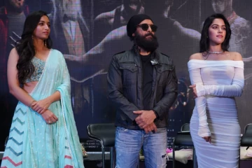 பெங்களூரில் நடந்த 'கோப்ரா' பட விழா! பெங்களூரூ ரசிகர்கள்  ரெஸ்பான்ஸை பாருங்க