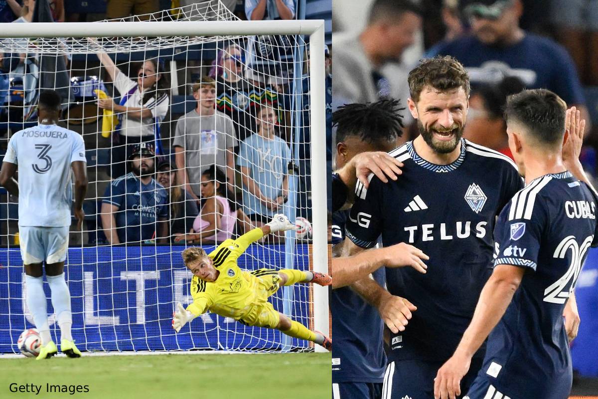Vancouver Whitecaps vs Sporting KC/Thomas Muller