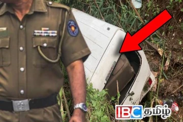 வீதியை விட்டு விலகி 70 அடி பள்ளத்தில் விழுந்த வான் : பலர் படுகாயம்