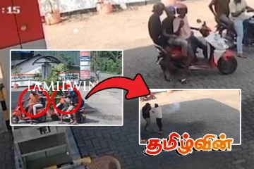 எரிபொருள் நிலையத்தில் இளைஞர்களின் விபரீத செயல் : எழுந்துள்ள விமர்சனம்