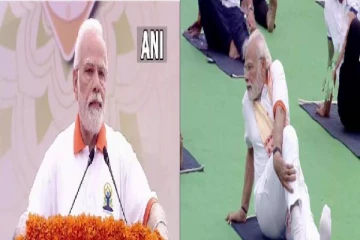 யோகாவால்  மக்களையும் நாடுகளையும் இணைக்க முடியும்  : பிரதமர் நரேந்திர மோடி உரை