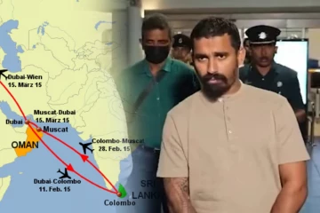 இலங்கைக்கு அழைத்து வரப்பட்ட முக்கிய குற்றக்கும்பல் உறுப்பினர்