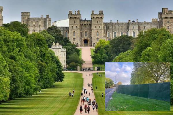 Windsor Castle for trump visit