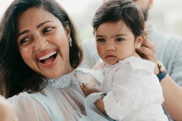 நடிகை அமலாபால் வீட்டில் நடந்த விசேஷம்... மகனுடன் வெளியிட்ட அசத்தல் புகைப்படம்