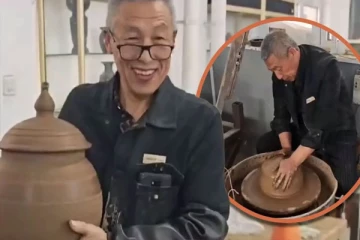 மனைவியின் சாம்பலில் மண்பானை : கணவரின் நெகிழ்ச்சி செயல்