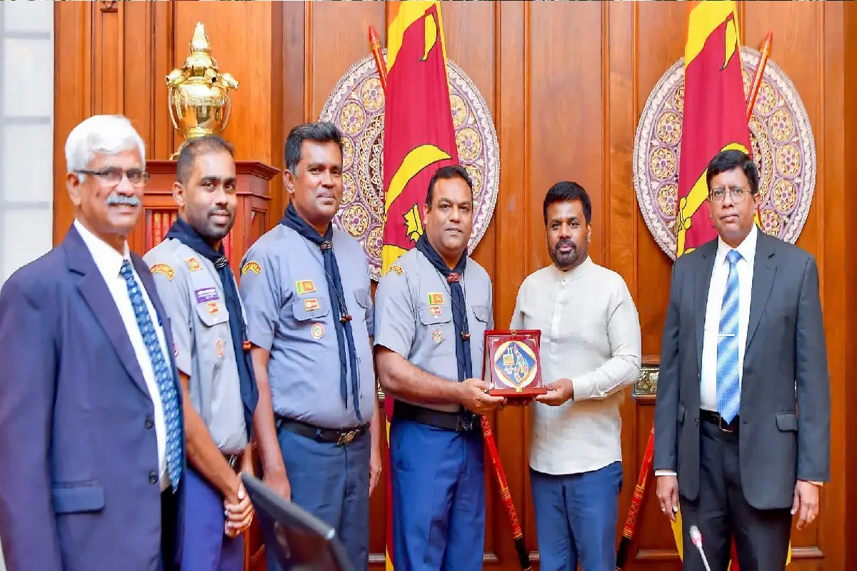 இலங்கை சாரணர் சங்கத்தின் 11வது தேசிய ஜம்போரி : உத்தியோகபூர்வ இலச்சினை ஜனாதிபதியின் தலைமையில் வெளியிடப்பட்டது | Anura 11Th National Scout Jamboree