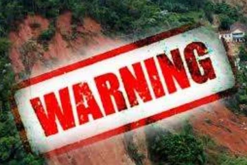 මේ ප්‍රදේශවලට නායයෑම් අනතුරු ඇඟවීම් යාවත්කාලීන කෙරේ