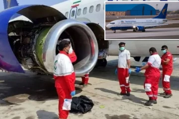 புறப்படவிருந்த விமானத்தில் நேர்ந்த அசம்பாவிதம் ; எஞ்சினுக்குள் இழுக்கப்பட்டு நபர் ஒருவர் பலி