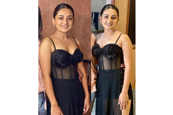 இது உடையா, இல்ல.. 20 வயதில் அப்படியொரு உடையில் வந்த கமலின் ரீல் மகள் | Esther Anil Latest Photo Sets Internet On Fire