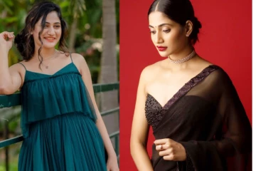 கருப்பு பேரழகி! சேலையில் வசீகரிக்கும் லாஸ்லியாவின் புகைப்படங்கள்