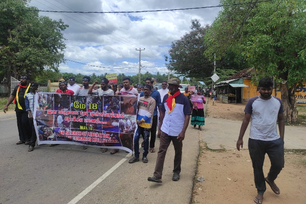 முள்ளிவாய்க்கால் ஆறாவடுக்களை சுமந்த இரண்டாவது நாள் பேரணி! - ஐபிசி தமிழ்