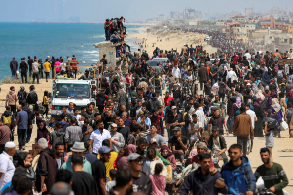 காலநிலை மாற்றத்தால் பாதிக்கப்பட்டுள்ள காசாவில் இடம்பெயர்ந்த பாலஸ்தீனியர்கள் | Displaced Palestinians In Gaza And Climate Change