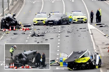 டைன்சைடு அதிவேக கார் துரத்தல்: 7 பொலிஸ் அதிகாரிகள் காயம், இளைஞன் மீது வழக்கு!