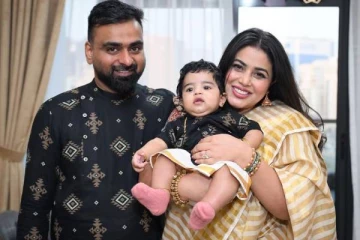 கோலாகலமாக நடந்த நடிகை பூர்ணா மகனின் பிறந்தநாள் கொண்டாட்டம்.. நன்றாக வளர்ந்துவிட்டாரே