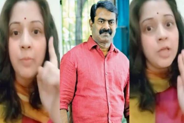 நான் திரும்ப வரேன்.. மீடியா முன்பு சீமான் மானத்தை வாங்குறேன்: நடிகை விஜயலட்சுமி பரபரப்பு வீடியோ