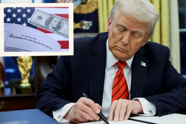 H-1B கட்டண உயர்வு; அதிபர் டிரம்புக்கு வந்த சிக்கல் | H 1B Fee Hike A Problem For President Trump