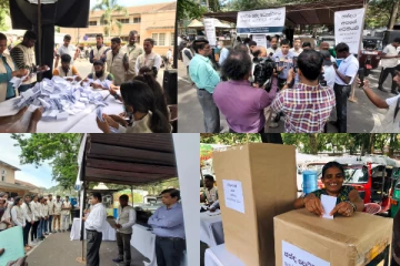 இலங்கையில் நடைபெற்ற மாதிரி தேர்தல்