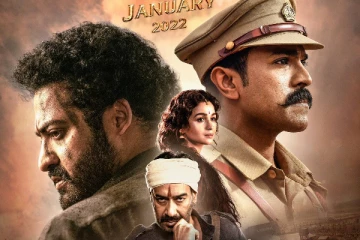 பிரமாண்ட ஆர்.ஆர்.ஆர் படத்தின் ரிலீஸ் தேதி அறிவிப்பு! மாஸ் போஸ்டருடன் இதோ..