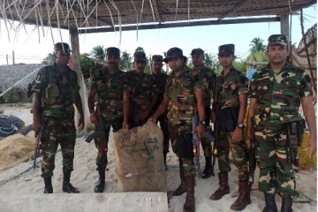 யாழில் பெருந்தொகையான கஞ்சா படையினரால் மீட்பு (Video)