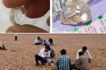 ஒரே கல்லில் கோடீஸ்வரரான விவசாயி - வேலையை விட்டு நிலத்தில் தேடும் பொதுமக்கள்!