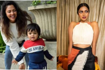 நடிகை அமலா பால் மகனா இது.. அப்படியே அம்மா போல குறையாத அழகு!