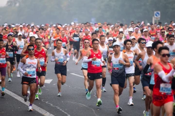 இலங்கையில் முதல் முறையாக மாபெரும் சீன மரதன் ஓட்டம்!