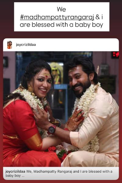 மாதம்பட்டி ரங்கராஜ் விவகாரம் .., ஜாய் கிரிஸில்டாவுக்கு ஆண் குழந்தை பிறந்தது | Joy Crizildaa Blessed With Boy Baby மாதம்பட்டி ரங்கராஜ் விவகாரம் .., ஜாய் கிரிஸில்டாவுக்கு ஆண் குழந்தை பிறந்தது | Joy Crizildaa Blessed With Boy Baby