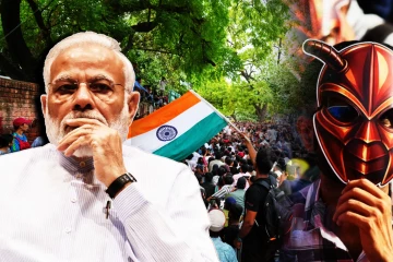 புது டெல்லியில் பதற்றம்! மோடி அரசாங்கத்தை எதிர்க்கும் கரப்பான் பூச்சி ஆர்பாட்டத்தில் தடியடி தாக்குதல்