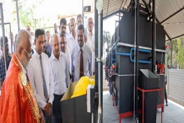 யாழ். போதனா வைத்தியசாலையின் மருத்துவ கழிவுகளை எரியூட்டும் எரியூட்டி திறந்து வைப்பு