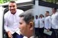 சிறைக்குள் பலத்த பாதுகாப்புடன் நாமல்