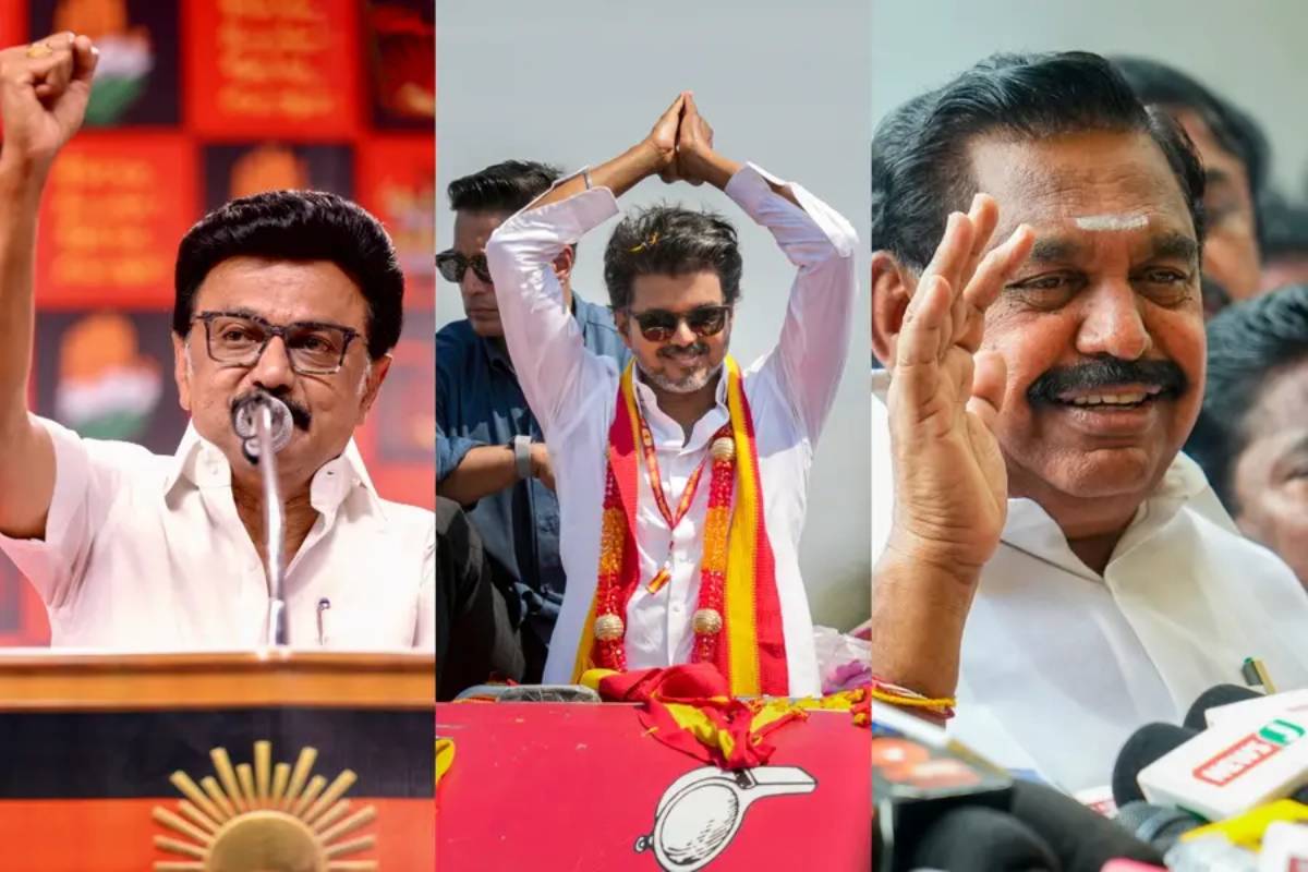 தமிழ்நாட்டின் அடுத்த முதல்வர் யார்..! திராவிடக் கட்சிகளின் பாரம்பரிய பலத்திற்கும் புதிய சக்தியின் எழுச்சிக்கும் இடையிலான போட்டி | Tvk Dmk Admk Tn Election 2026 Updates
