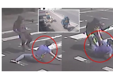 லண்டனில் பட்டப்பகலில் பயங்கரம்! குழந்தை மற்றும் பெண் கண் முன்னால் குத்தப்பட்ட இளைஞன்: வெளியான சிசிடிவி காட்சி