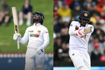 அறிமுக டெஸ்டிலேயே அரைசதம் விளாசி இலங்கை அணியை காப்பாற்றிய வீரர்