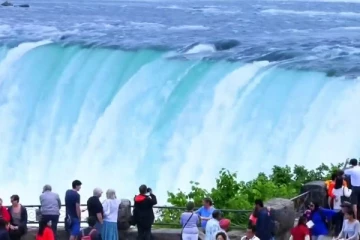 நயகரா பள்ளத்தாக்கில் வீழ்ந்த தாயும் 5 வயது மகனும்