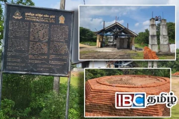 வவுனியாவில் ஆலய வளாகத்தில் விகாரை அமைக்கும் தொல்பொருள் திணைக்களம் : எழுந்துள்ள சர்ச்சை