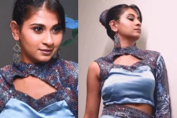 Blue Rose!! சூப்பர் சிங்கர் நித்யஸ்ரீயின் மாடர்ன் லுக் போட்டோஷூட் வீடியோ..