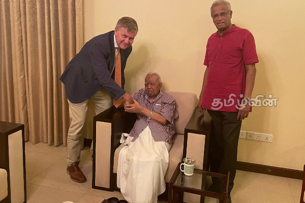 சஜித் மற்றும் தமிழ்த் தேசியக் கூட்டமைப்புடன் சொல்ஹெய்ம் பேச்சுவாரத்தை | Solheim Dialogue Sajith Tamil National Federation