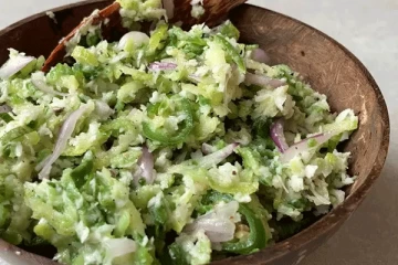 මිනිත්තු 5න් ඇඹරැල්ලා ගෙඩි සම්බෝලයක් හදාගන්න හැටි.