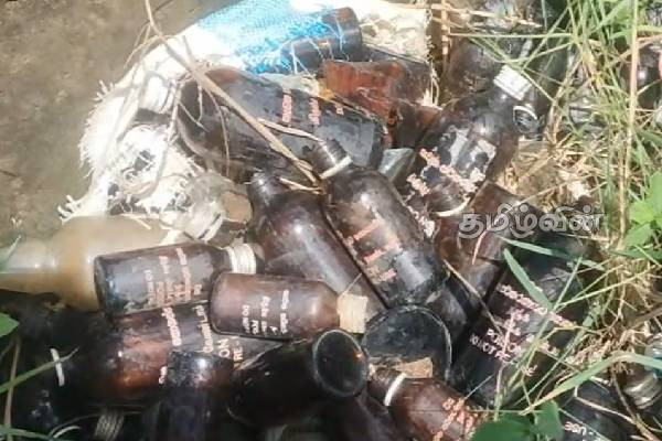 கந்தளாய் பரட்டைக்காட்டு வயல் பகுதியில் போத்தல்களால் குப்பை மேடாகும் அபாயம்! | Bottles Becoming A Garbage Dump In The Kanthalai